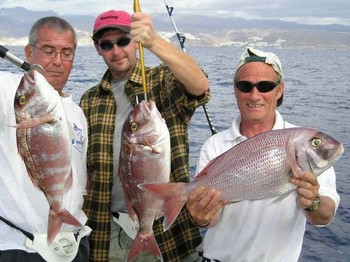 25/11 red snapper Cavalier & Blue Marlin Sport Fishing Gran Canaria