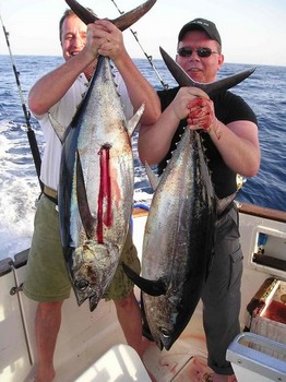 10/03 albacore tuna Cavalier & Blue Marlin Sport Fishing Gran Canaria