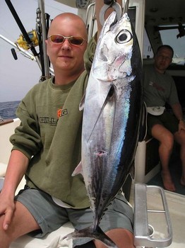 24/03 albacore tuna Cavalier & Blue Marlin Sport Fishing Gran Canaria