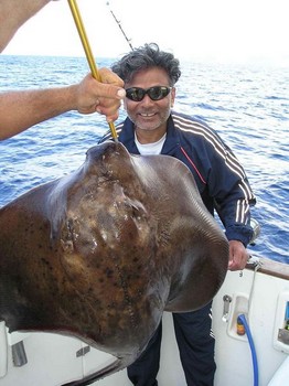 17/04 roughtail stingray Cavalier & Blue Marlin Sport Fishing Gran Canaria