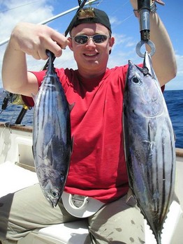 18/04 skipjack tuna Cavalier & Blue Marlin Sport Fishing Gran Canaria