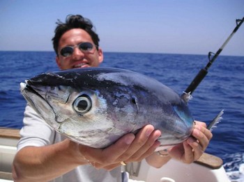 02/06 skipjack tuna Cavalier & Blue Marlin Pesca sportiva Gran Canaria