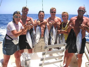 20/07 happy fishermen Cavalier & Blue Marlin Sport Fishing Gran Canaria