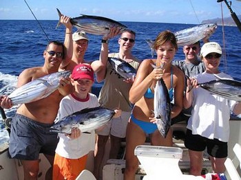 01/11 skipjack tuna Cavalier & Blue Marlin Sport Fishing Gran Canaria