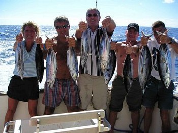 06/11 happy  fishermen Cavalier & Blue Marlin Sport Fishing Gran Canaria
