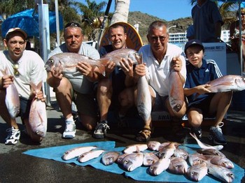 22/03 pargo rojo Pesca Deportiva Cavalier & Blue Marlin Gran Canaria