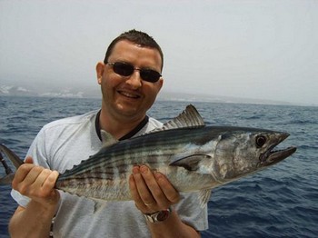 13/04 norra atlantiska bonito Cavalier & Blue Marlin Sport Fishing Gran Canaria