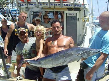 27/07 wahoo Cavalier & Blue Marlin Sport Fishing Gran Canaria