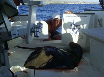 03/08 common stingray Cavalier & Blue Marlin Sport Fishing Gran Canaria