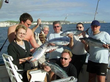 31/01 north atlantic bonito Cavalier & Blue Marlin Sport Fishing Gran Canaria