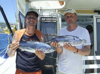 19/05 skipjack tuna Cavalier & Blue Marlin Sport Fishing Gran Canaria