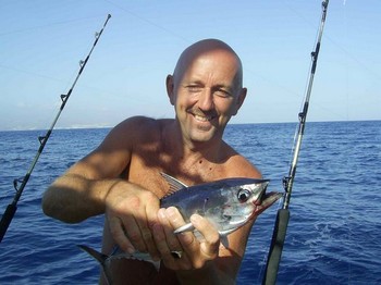 06/08 hooked up Cavalier & Blue Marlin Sport Fishing Gran Canaria