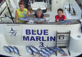 20/08 skipjack tuna Cavalier & Blue Marlin Sport Fishing Gran Canaria