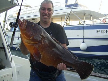 22/08 grouper Cavalier & Blue Marlin Sport Fishing Gran Canaria
