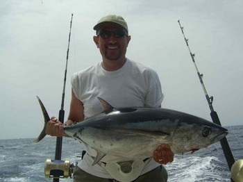 31/08 albacore tuna Cavalier & Blue Marlin Sport Fishing Gran Canaria