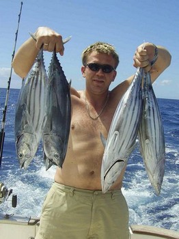 16/09 skipjack tuna Cavalier & Blue Marlin Sport Fishing Gran Canaria