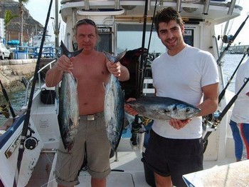 18/01 north atlantic bonito Cavalier & Blue Marlin Sport Fishing Gran Canaria