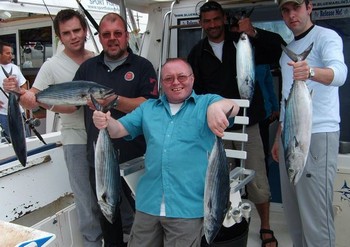 satisfied sport fisher Cavalier & Blue Marlin Sport Fishing Gran Canaria