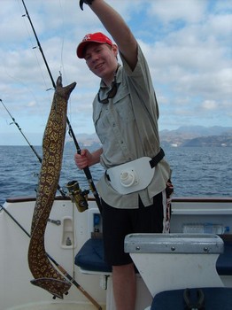 22/02 Tiger Moray Cavalier & Blue Marlin Sport Fishing Gran Canaria