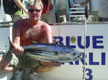 25/02  1st skipjack tuna Cavalier & Blue Marlin Sport Fishing Gran Canaria