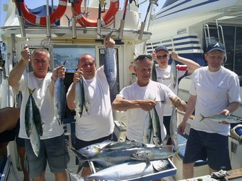 happy clients Cavalier & Blue Marlin Sport Fishing Gran Canaria