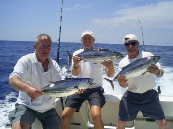 trio mafioso Cavalier & Blue Marlin Sport Fishing Gran Canaria