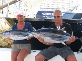 14/04 albacore tuna Cavalier & Blue Marlin Sport Fishing Gran Canaria