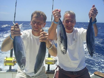 27/04 skipjack tuna Cavalier & Blue Marlin Sport Fishing Gran Canaria