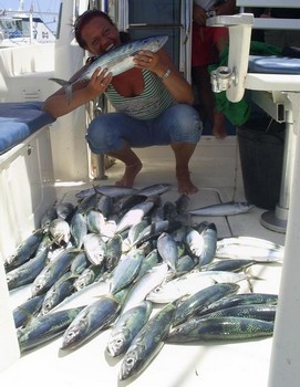 happy marianne Cavalier & Blue Marlin Sport Fishing Gran Canaria