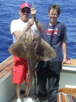 Blonde Ray Cavalier & Blue Marlin Sport Fishing Gran Canaria