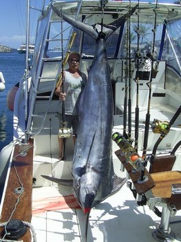 22/05 blue marlin Cavalier & Blue Marlin Sport Fishing Gran Canaria