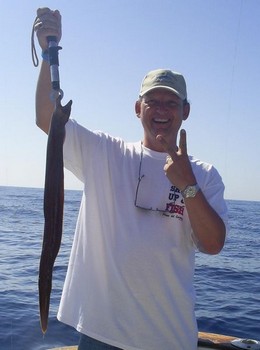 brown moray Cavalier & Blue Marlin Sport Fishing Gran Canaria