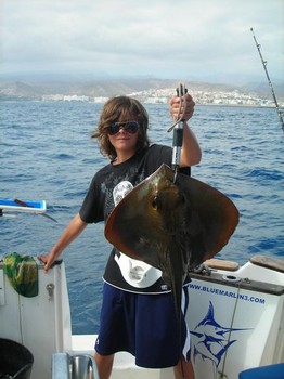 mantarraya común Pesca Deportiva Cavalier & Blue Marlin Gran Canaria