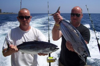 atún listado Pesca Deportiva Cavalier & Blue Marlin Gran Canaria