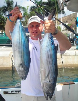 27/10 north atlantic bonito Cavalier & Blue Marlin Sport Fishing Gran Canaria