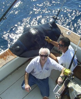 black stingray Cavalier & Blue Marlin Sport Fishing Gran Canaria