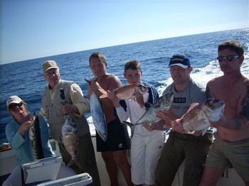 31/12 satisfied fisher Cavalier & Blue Marlin Sport Fishing Gran Canaria