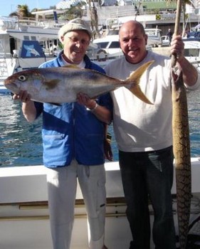16/01 amberjack - moray eel Cavalier & Blue Marlin Sport Fishing Gran Canaria