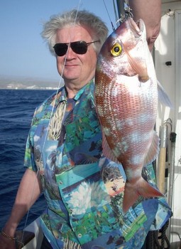 rot gebänderte Seebrasse Cavalier & Blue Marlin Sport Fishing Gran Canaria