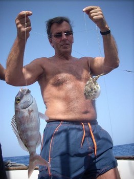01/02 fin fångst Cavalier & Blue Marlin Sport Fishing Gran Canaria
