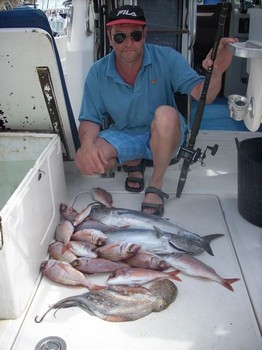 14/03 fin fångst Cavalier & Blue Marlin Sport Fishing Gran Canaria
