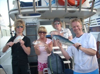 satisfied clients Cavalier & Blue Marlin Sport Fishing Gran Canaria