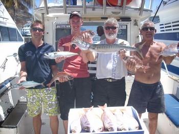 tolles Angeln Cavalier & Blue Marlin Sportfischen Gran Canaria