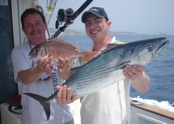 03/05 lyckligt tillsammans Cavalier & Blue Marlin Sport Fishing Gran Canaria