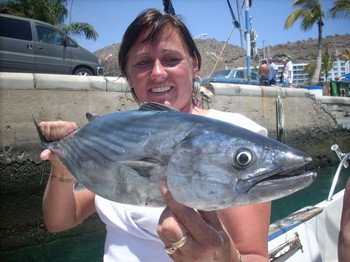 29/05 atlantic bonito Cavalier & Blue Marlin Sport Fishing Gran Canaria