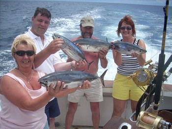 18/06 skipjack tuna Cavalier & Blue Marlin Sport Fishing Gran Canaria