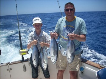 23/06 skipjack tuna Cavalier & Blue Marlin Sport Fishing Gran Canaria