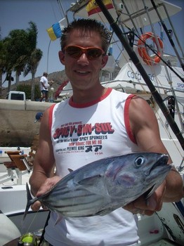 27/06 skipjack tuna Cavalier & Blue Marlin Sport Fishing Gran Canaria