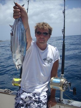 14/08 skipjack tuna Cavalier & Blue Marlin Sport Fishing Gran Canaria