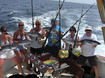 lyckliga tillsammans Cavalier & Blue Marlin Sport Fishing Gran Canaria